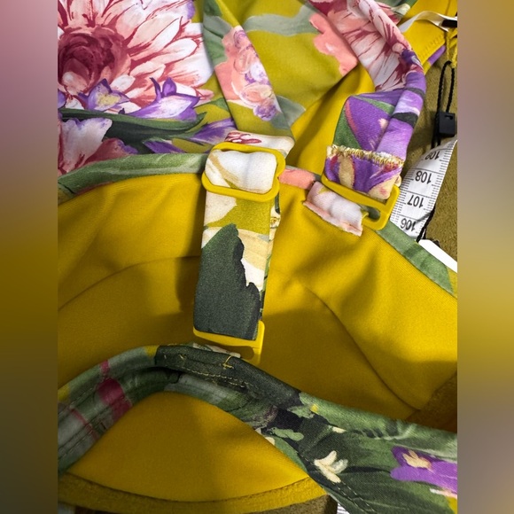 EXPRESS Body Contour Swim Set in Floral Size S 86 - Picture 10 of 10